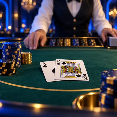 Blackjack en direct : jeu en direct